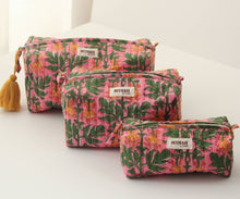 Load image into Gallery viewer, Bubblegum Forest Cosmetic Bag