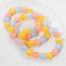 Load image into Gallery viewer, 3PCS - Marbled Resin Ball Beaded Stretch Multi Layered Bracelets