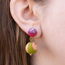 Load image into Gallery viewer, Kantha Betty Drop Earrings