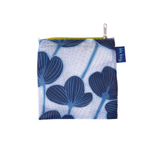 Load image into Gallery viewer, MODERN POPPY blu Bag Reusable Shopper Tote