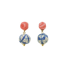 Load image into Gallery viewer, Kantha Betty Drop Earrings