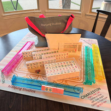 Load image into Gallery viewer, Mahjong Studios – Rose Dragon American Mahjong Bundle Tile Set (166 Tiles) Green