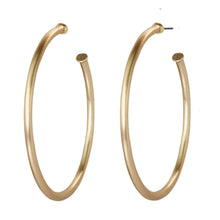 Load image into Gallery viewer, Skinny Everyday Gold Hoop