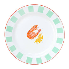 Load image into Gallery viewer, Shrimp Enamel Plate