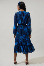 Load image into Gallery viewer, Bluford Floral Kristen Tiered Midi Dress