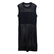 Load image into Gallery viewer, Chest Blocked Crochet Long Dress