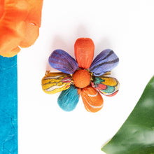 Load image into Gallery viewer, Kantha Posy Pin
