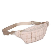 Load image into Gallery viewer, Resurgence - Quilted Puffer Nylon Belt Bag