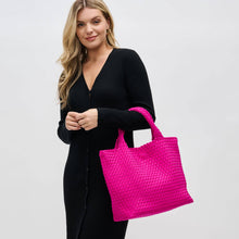 Load image into Gallery viewer, Medium Woven Neoprene Tote