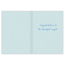 Load image into Gallery viewer, Champagne Tower Happy Wedding Card