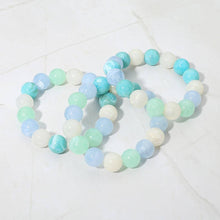 Load image into Gallery viewer, 3PCS - Marbled Resin Ball Beaded Stretch Multi Layered Bracelets