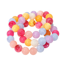 Load image into Gallery viewer, 3PCS - Marbled Resin Ball Beaded Stretch Multi Layered Bracelets