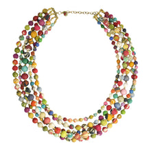 Load image into Gallery viewer, Intertwining Kantha Necklace