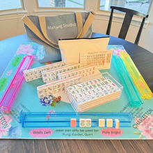 Load image into Gallery viewer, Mahjong Studios – Rose Dragon American Mahjong Bundle Tile Set (166 Tiles) Green