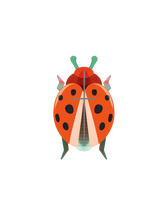 Load image into Gallery viewer, Coccinelle Rouge