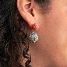 Load image into Gallery viewer, Kantha Betty Drop Earrings