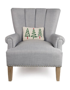 Christmas Trees Trio Hook Pillow
