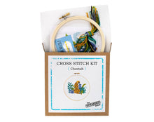 Load image into Gallery viewer, Cheetah Cross Stitch Kit