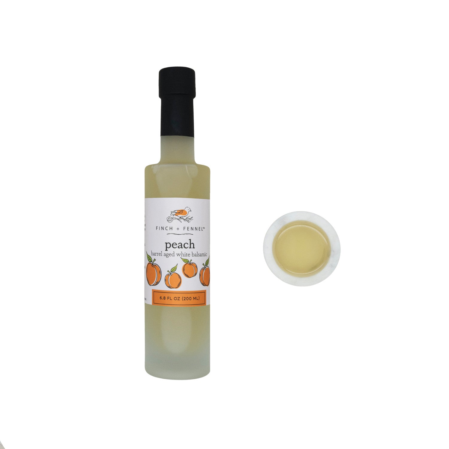 6.8 oz. Peach Barrel Aged White Balsamic