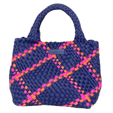 Navy Multi Woven Tote