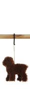 Load image into Gallery viewer, Wool Felt Poodle Ornament