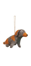 Load image into Gallery viewer, Wool Felt Dog Ornament