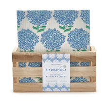 Load image into Gallery viewer, Hydrangea Biodegradable Kitchen Cloth