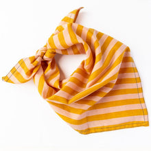 Load image into Gallery viewer, Naomi bandana stripe blush mustard