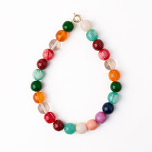 Load image into Gallery viewer, Iris large resin bead necklace multi