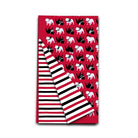 Spirit Bulldog in Red Double Sided Tea Towel