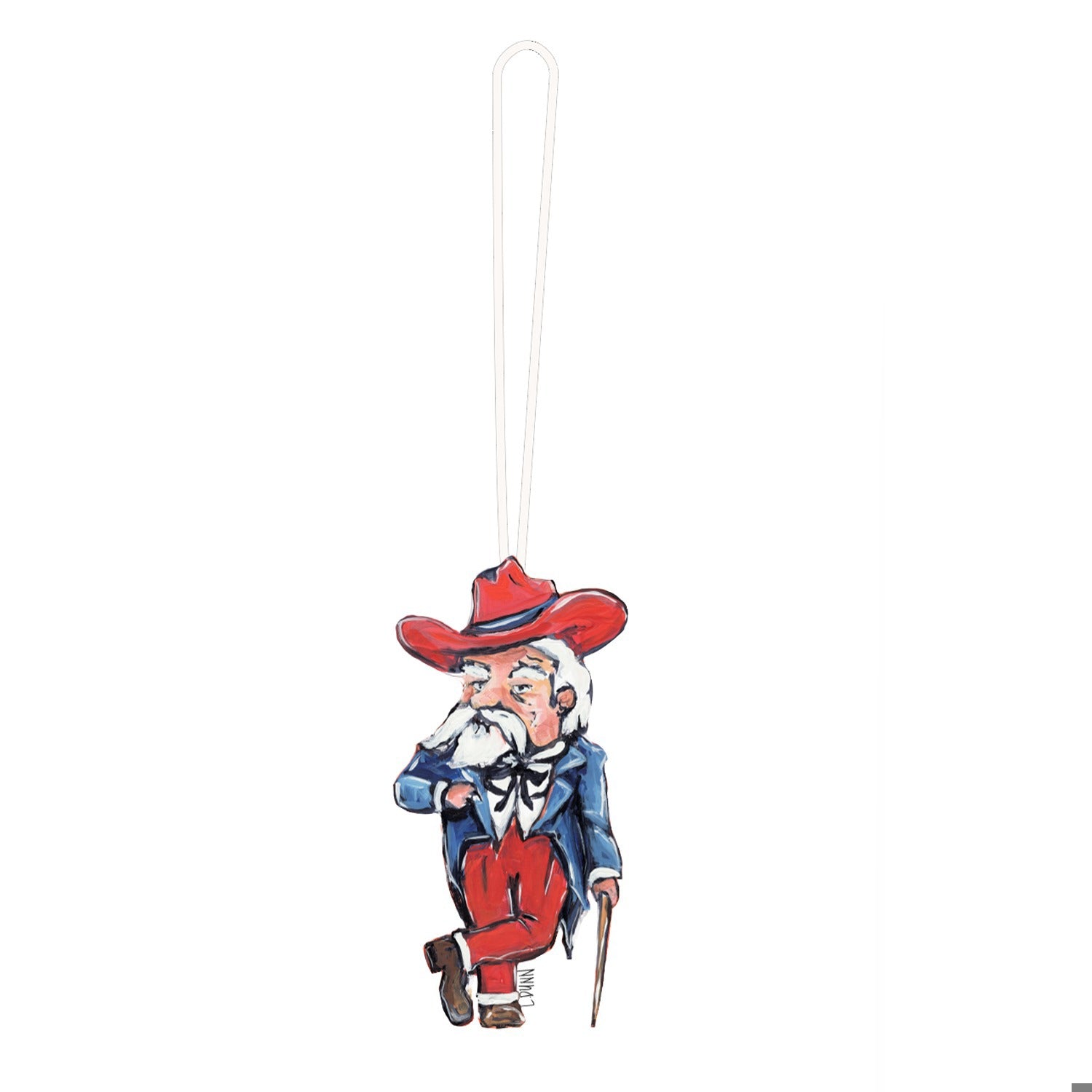 Game Day Rebel. Ornament