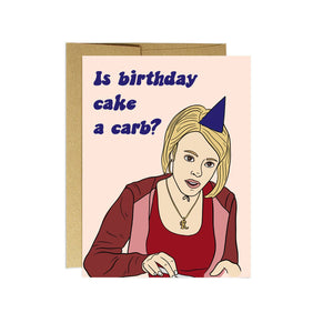 Regina Birthday Carb | Birthday card