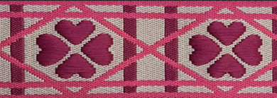 Clover Embroidered Bag Strap