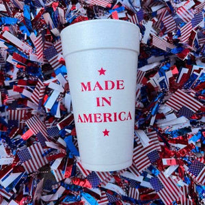 Made In America Foam Cups