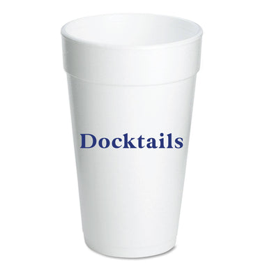 Docktails Foam Cups