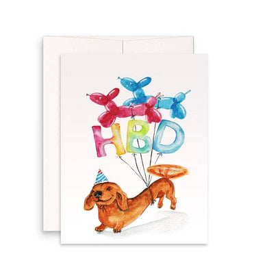Wiener HBD Party Balloons