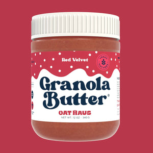 Red Velvet Granola Butter | Nut-free, Vegan, GF Spread