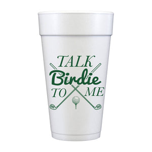 Talk Birdie To Me Foam Cups
