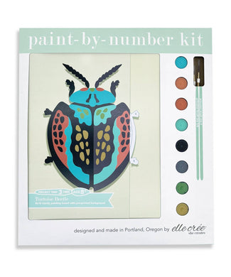 Tortoise Beetle Paint-by-Number Kit