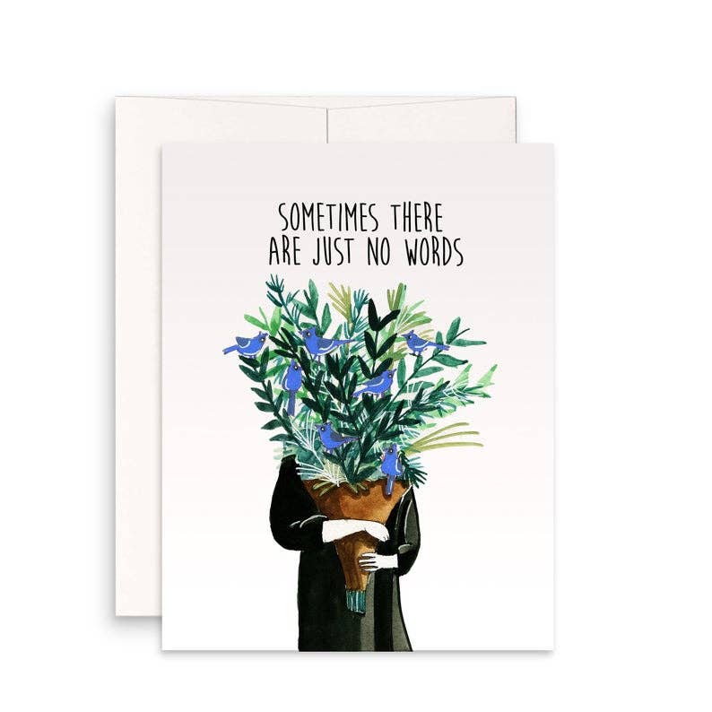 No Words Flower Card