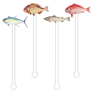 FISH ACRYLIC STIR STICKS COMBO