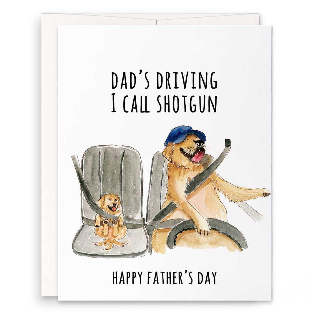 Car Ride With Dad Card