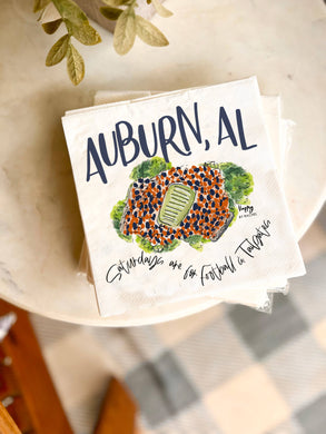 Auburn, AL Tailgate Napkins