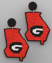 Load image into Gallery viewer, Georgia Map Earrings
