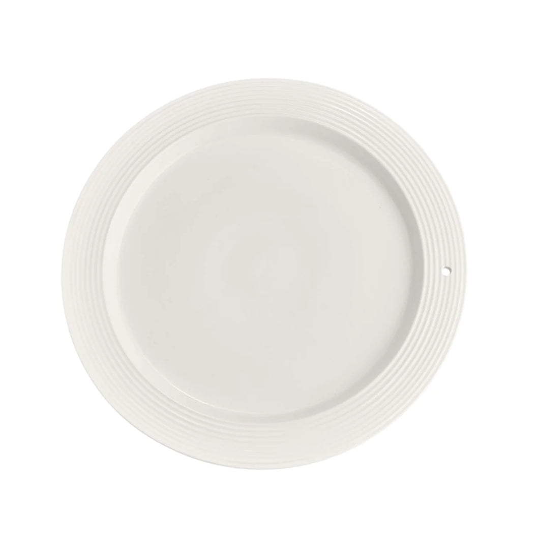 Pinstripes Round Plater