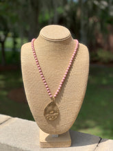 Load image into Gallery viewer, Teardrop Pendant Bead Necklace