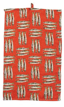 Load image into Gallery viewer, Linen Sea Life Tea Towel