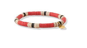 Stripe Color Block Sequin Bracelet