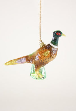 Frost Field Pheasant Ornament