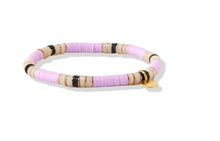 Load image into Gallery viewer, Stripe Color Block Sequin Bracelet